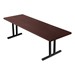 Alulite Aluminum Folding Table (30" W x 96" L)
